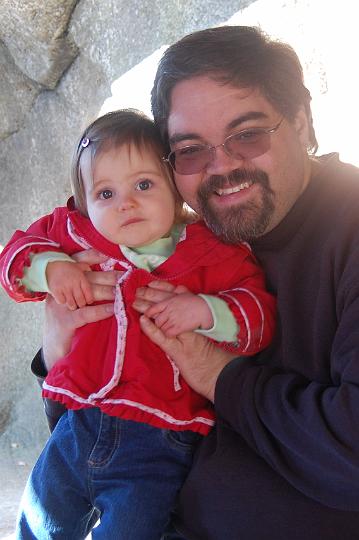 DSC_2371.JPG - Me and Daddy at the Zoo