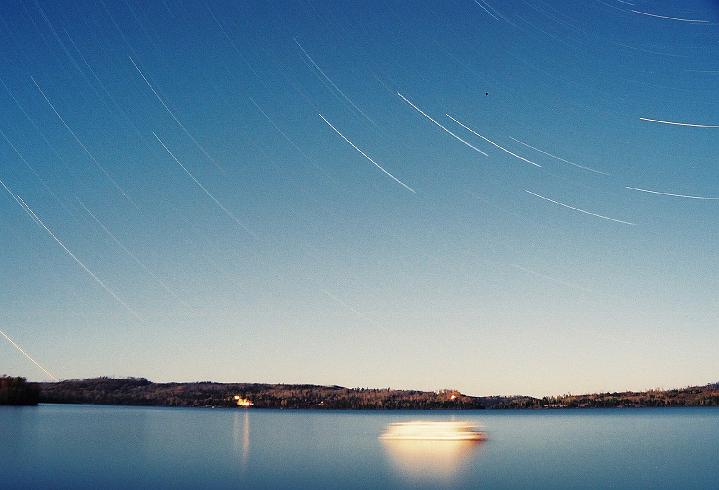 0733182-R1-006-1Aa.jpg - Time exposure Gunflint Lake